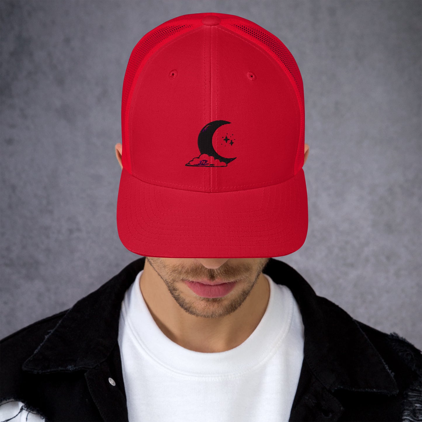 4TB Moon Trucker Hat