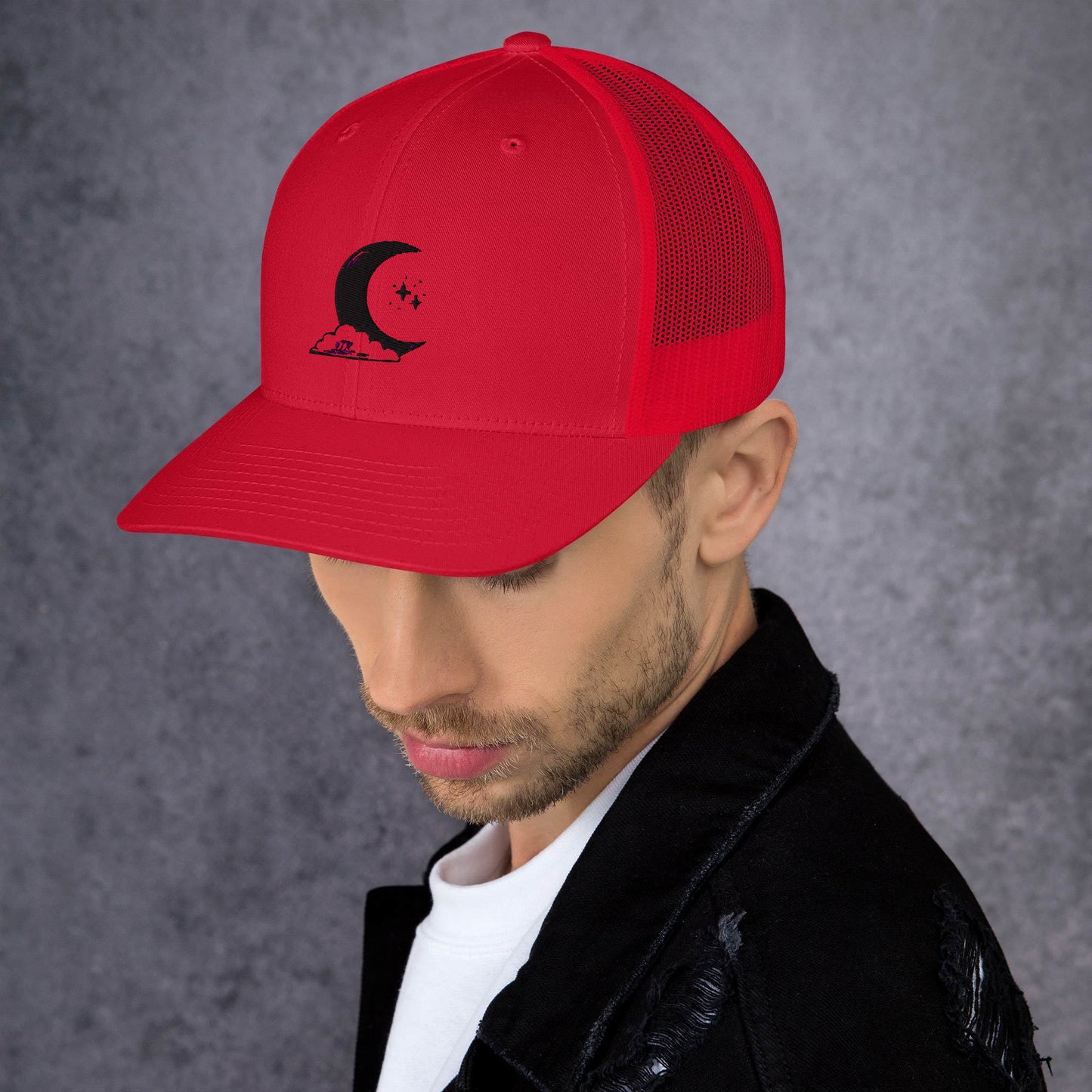 4TB Moon Trucker Hat