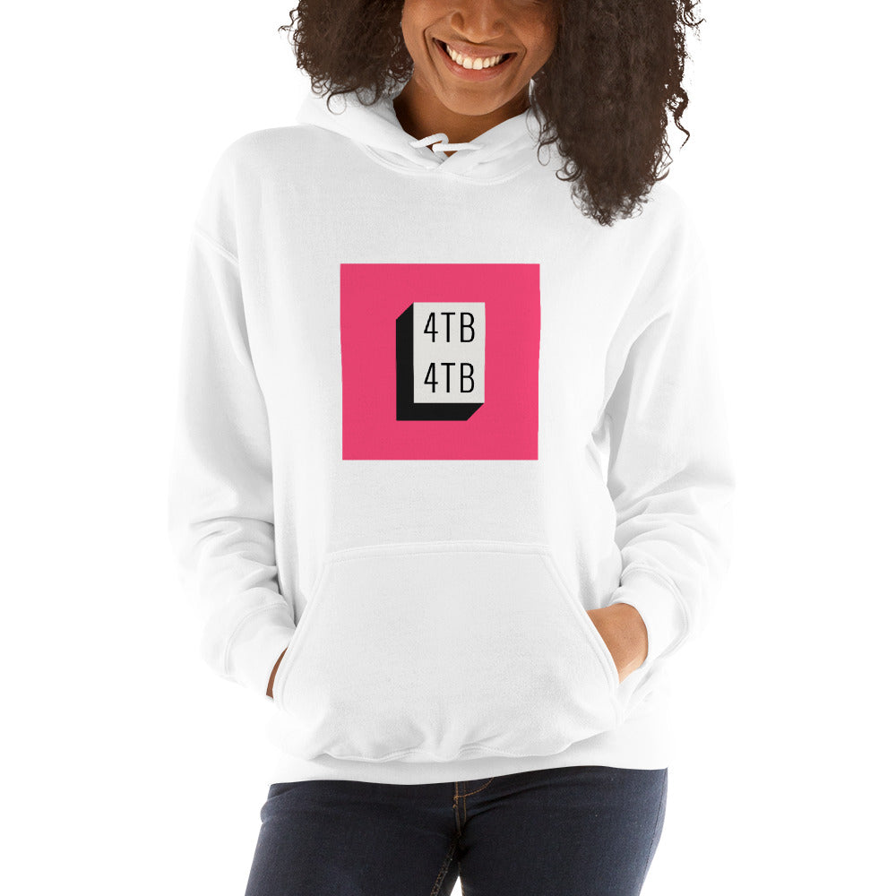 4TB Pink Block Hoodie